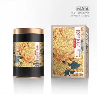 菊花茶包装图片