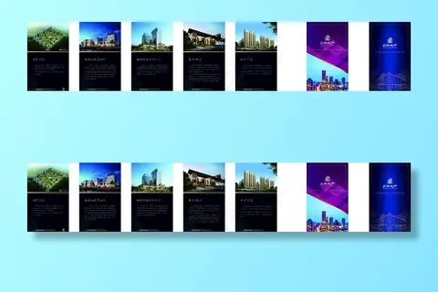 各项目展架图片