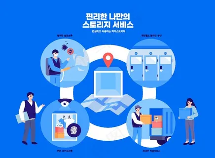 搬家公司插画图片