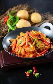 干锅土豆片图片 干锅土豆片图片