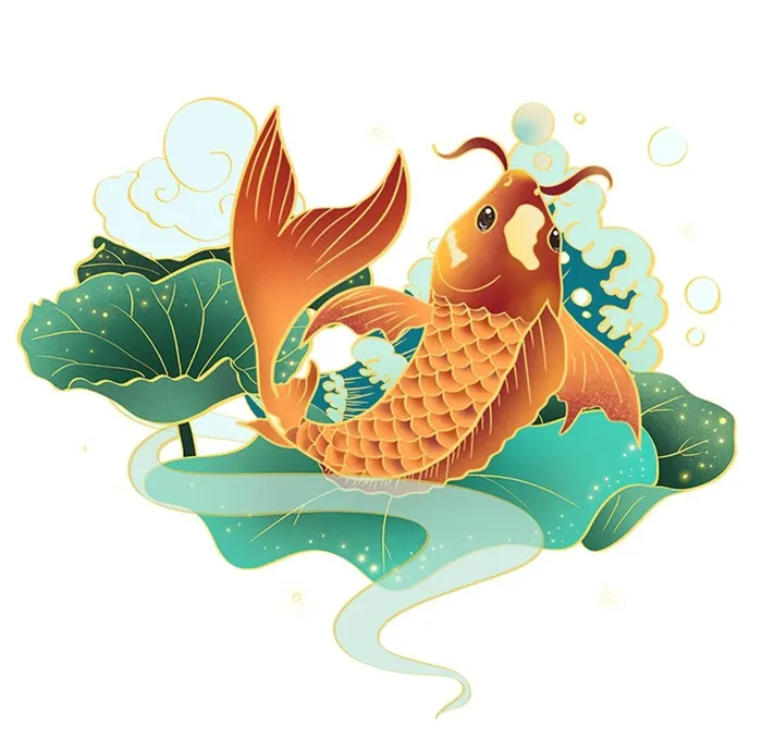 手绘 国潮 中国风 古风 复古图片(1000x1000)