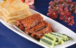 酥带鱼卷饼图片