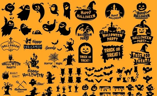 万圣节元素图片