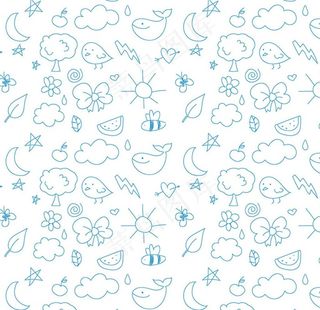 婴儿涂鸦可爱图案图片