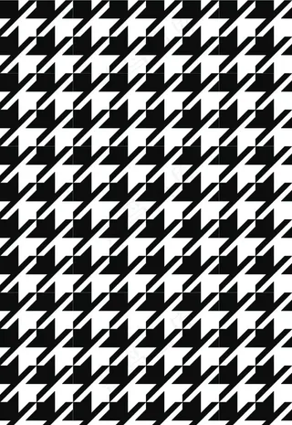 仿千鸟几何印花图片