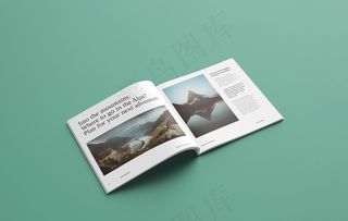 画册样机图片