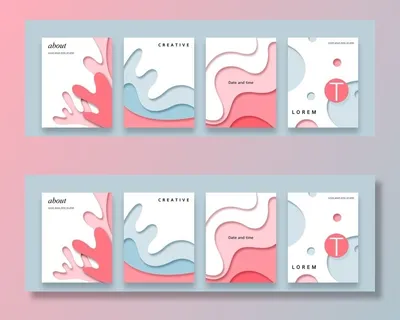 创意拼接海报设计图片