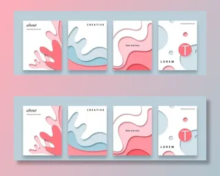 创意拼接海报设计图片