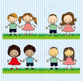 手绘卡通儿童图片