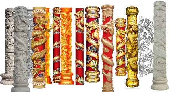 古典精美柱子合集图片