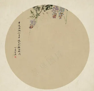 中国风工笔画背景图片 中国风工笔画背景图片