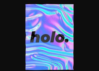 潮流全息铝箔镭射纸张背景图片