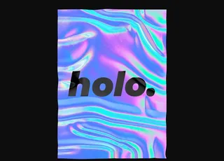 潮流全息铝箔镭射纸张背景图片