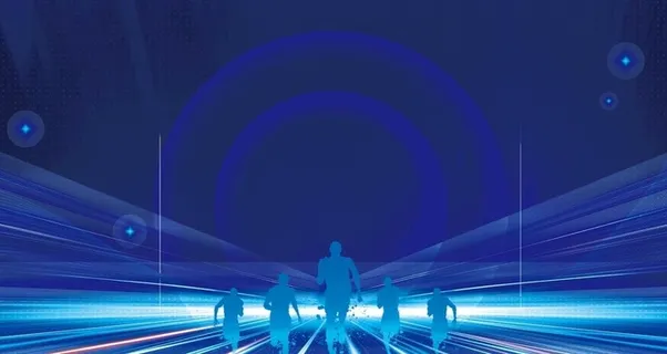 蓝色科技背景图片