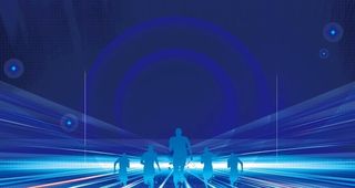 蓝色科技背景图片