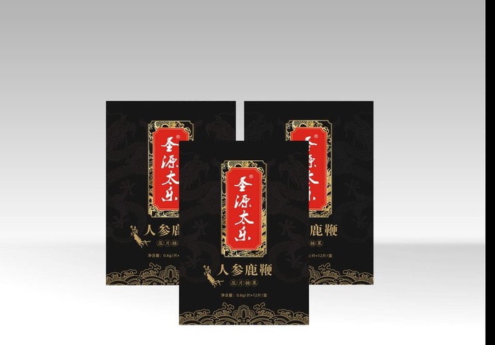 人参鹿鞭图片cdr矢量模版下载