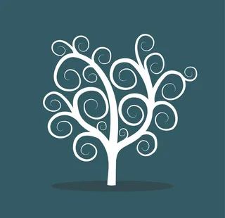 抽象的树木图片