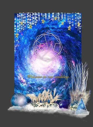 婚礼迎宾牌图片