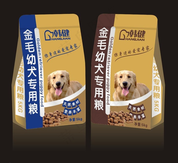 狗粮包装设计图片cdr矢量模版下载
