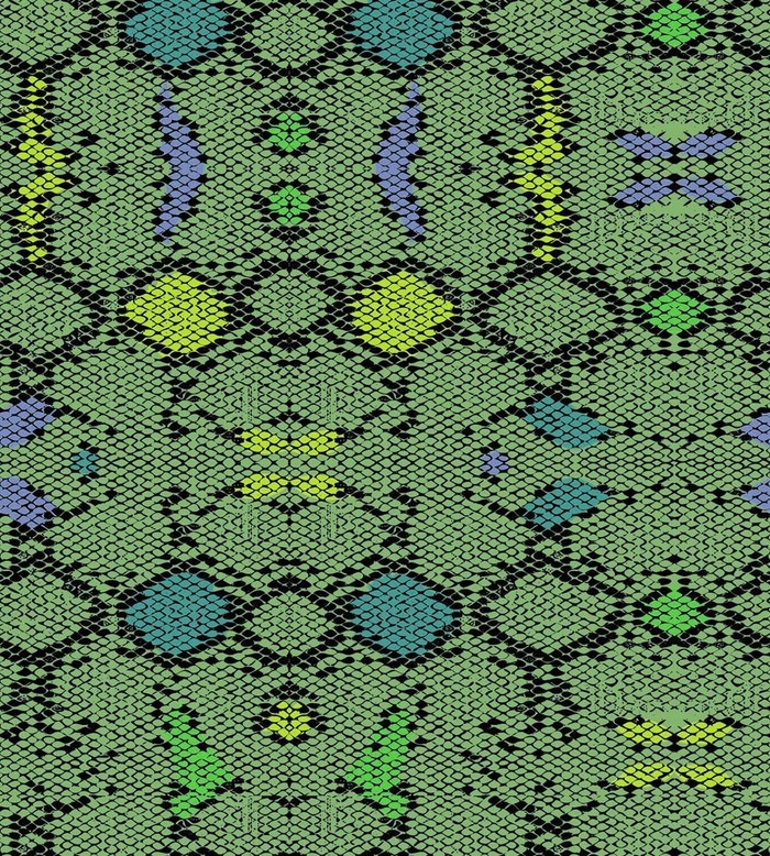 蛇纹图片ai矢量模版下载