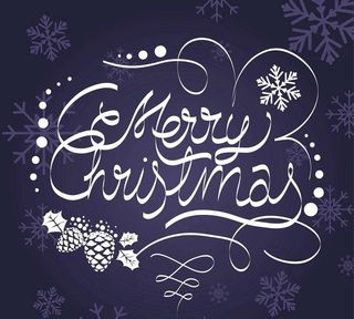 圣诞快乐刻字图片