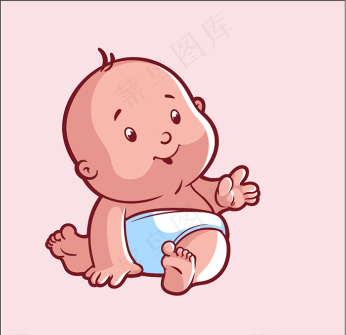 卡通婴儿图片