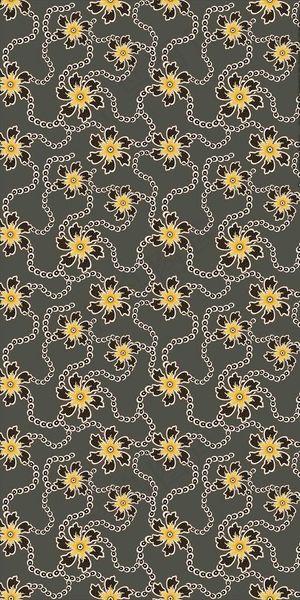 对称花朵素材链子素材下载图片