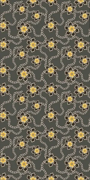 对称花朵素材链子素材下载图片