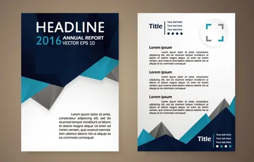 商务单页设计图片