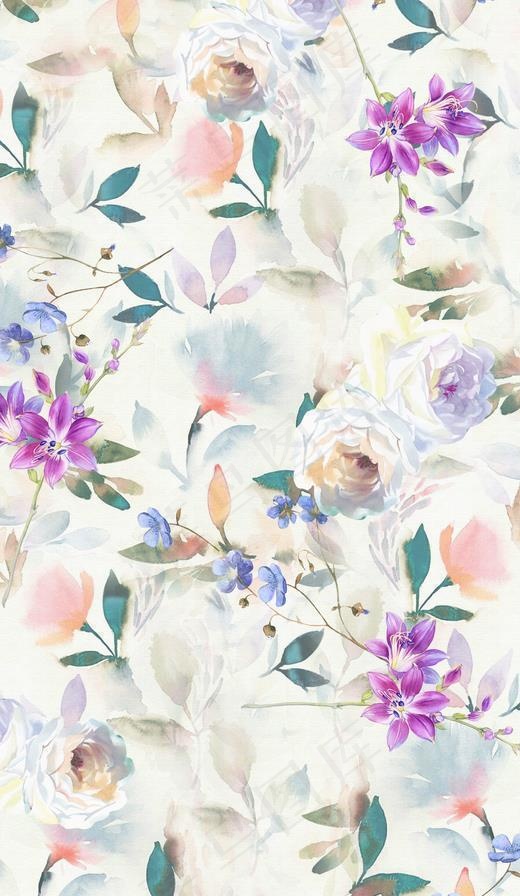 花朵 花卉 欧美印花 各种花图片