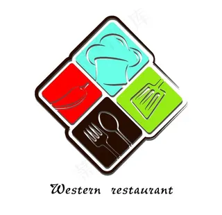 西餐厅logo饮食标志图片