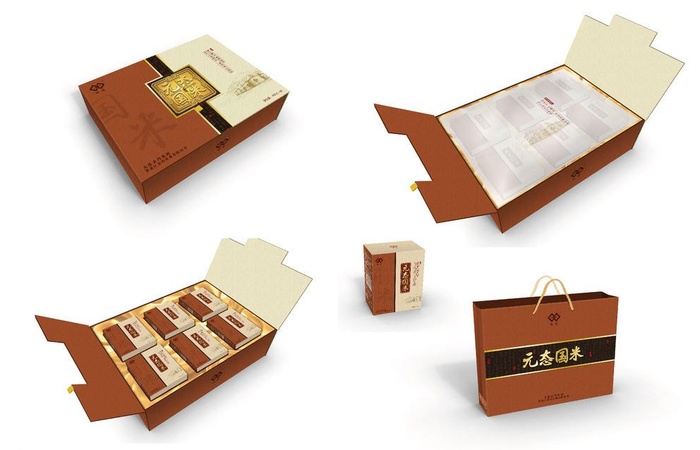 高档礼盒包装图片