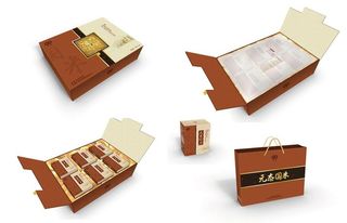 高档礼盒包装图片