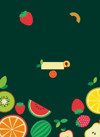 水果海报背景 图片