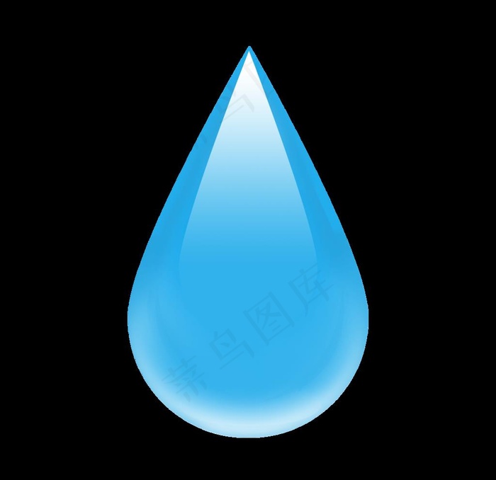 蓝色水滴图片