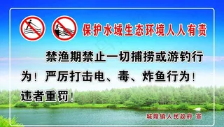 禁渔图片