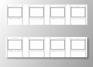 不锈钢宣传栏图片