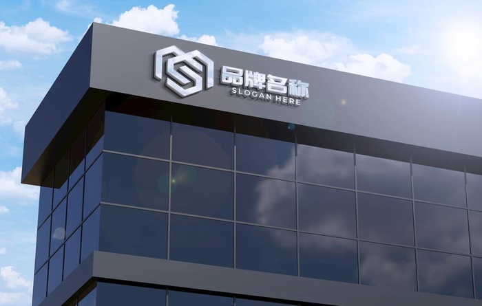 logo样机 标志样机 字体样图片