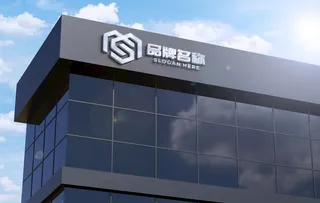 logo样机 标志样机 字体样图片