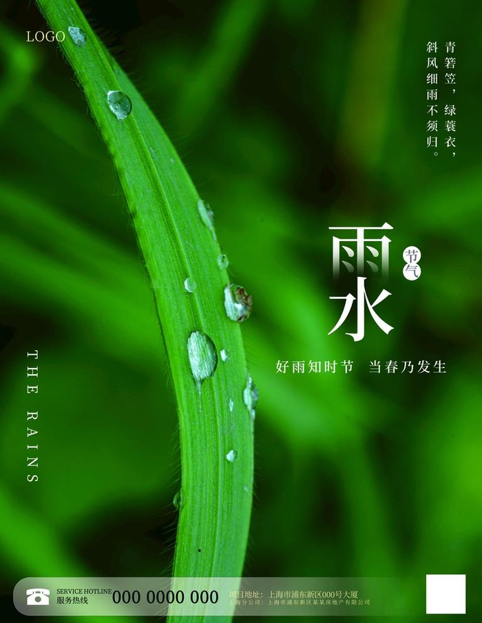 雨水图片