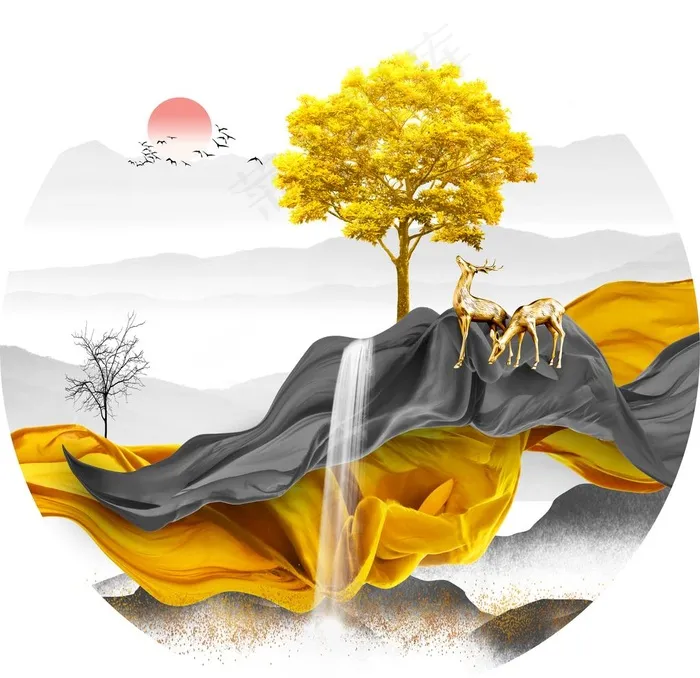 晶瓷画图片