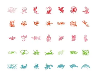 山海经图腾图片