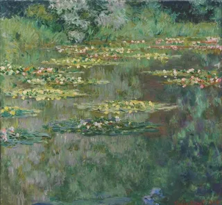 莫奈 睡莲图片