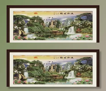 风景山水画图片 风景山水画图片