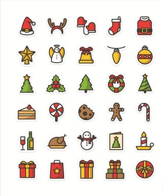 圣诞节图标图片
