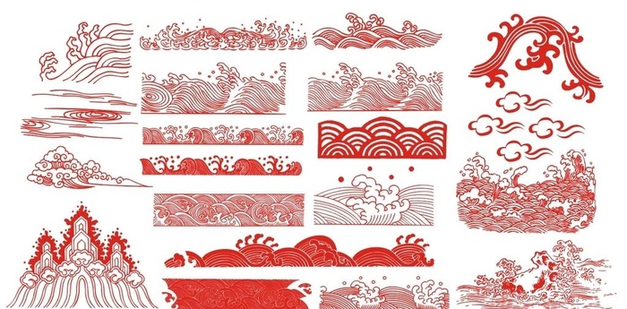 祥云图片cdr矢量模版下载