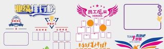 公司业绩文化墙图片