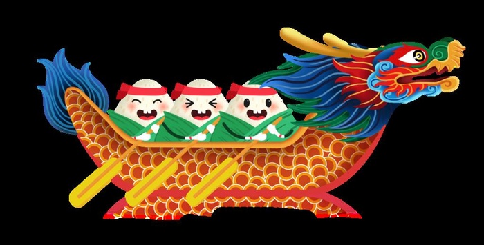 龙舟粽子端午图片