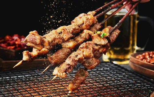 红柳枝羊肉串图片 红柳枝羊肉串图片