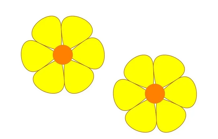 黄花朵图片